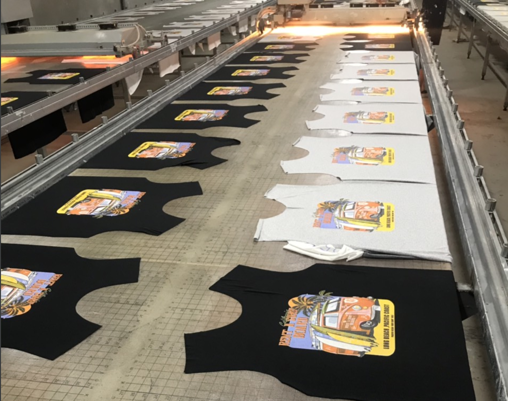 T-shirt printing workshop