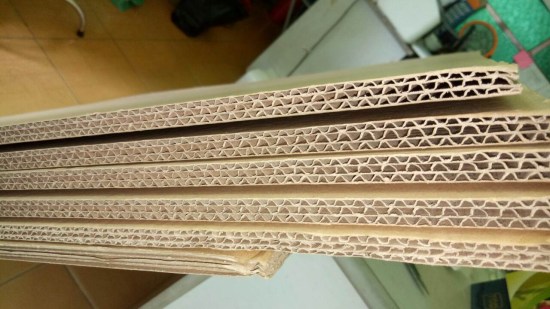 Cardboard packaging