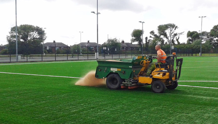 Installation of artificial grass