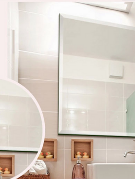 Rectangular mirror