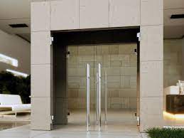 Hydraulic Glass Door