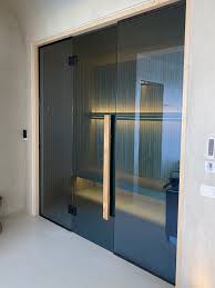 Hydraulic Glass Door
