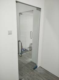 Hydraulic Glass Door