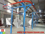 Powder coating line