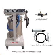 Powder coating gun