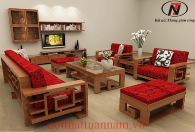 Wood sofa