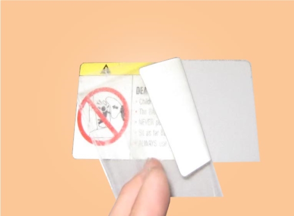 Removable label printing