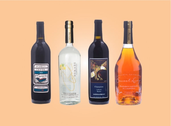 Drink label printing