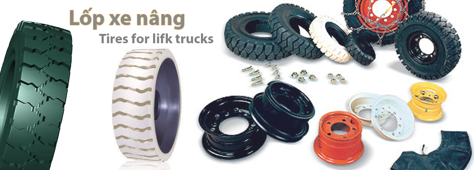 Forklift tires