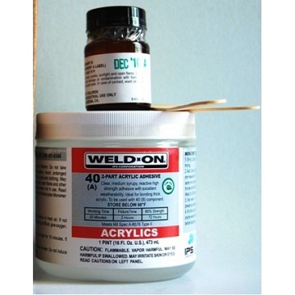 Weld-on 40 acrylic