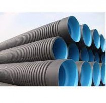 SN4 HDPE double wall corrugated pipe
