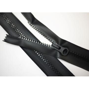 Waterproofing zipper