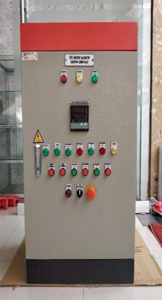 Alternating pressure pump control panel