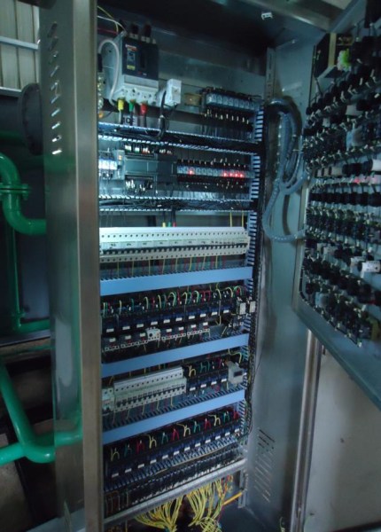 Crane control panel