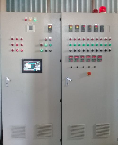 Boiler control panel