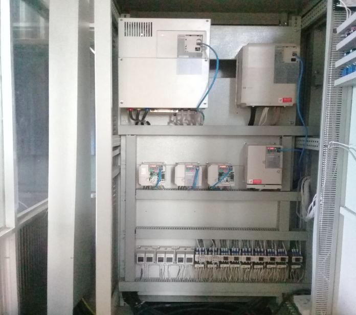 Boiler control panel