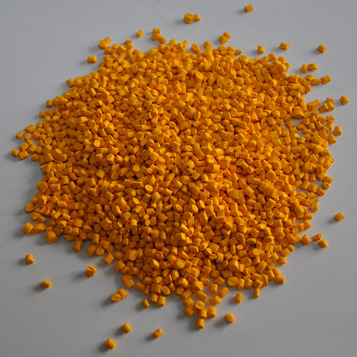 Yellow colour masterbatch