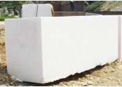 White stone