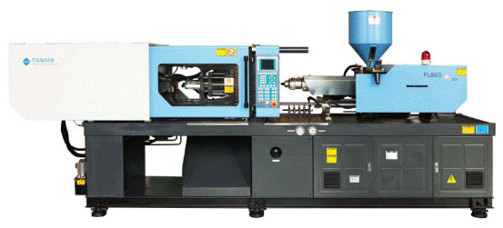 Pluto injection molding machine