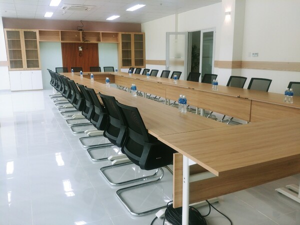 Office desks and chairs