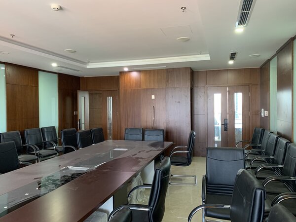 Office desks and chairs