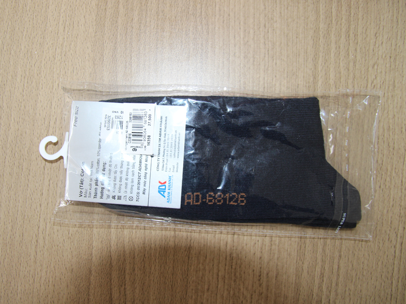 Packaging For Socks