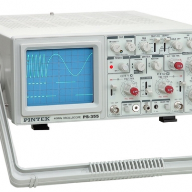 Dual trace oscilloscope