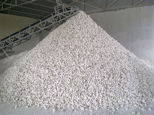 Container packing lime
