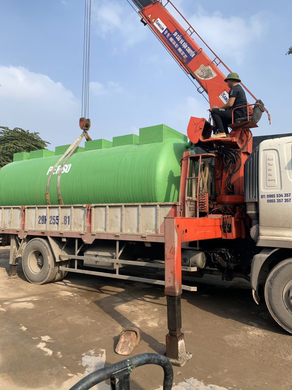 Composite wastewater treatment tanks