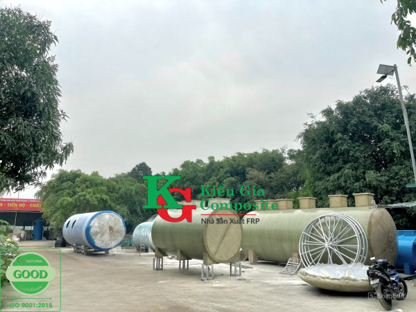 Composite wastewater treatment tanks