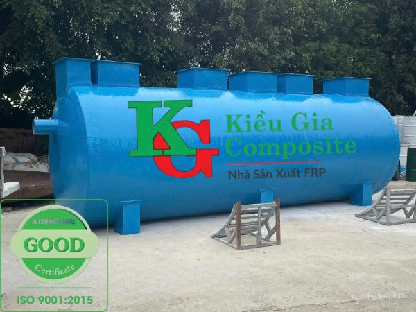 Composite wastewater treatment tanks