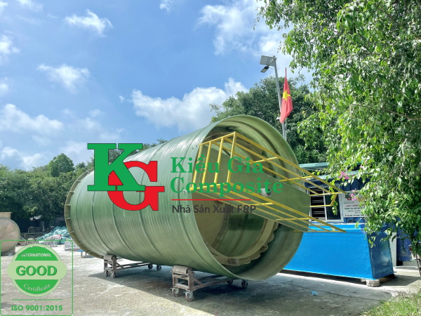 Composite wastewater treatment tanks