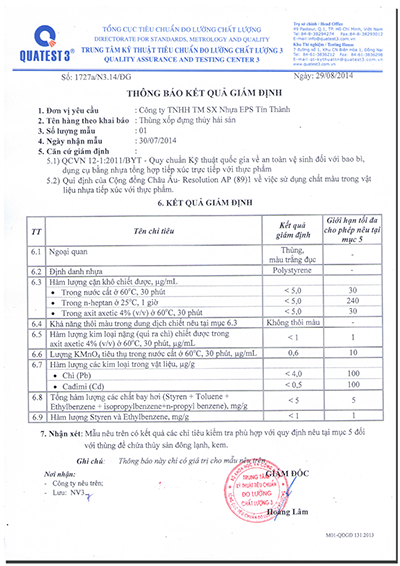 Certificates