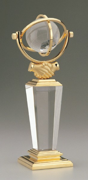 Crystal trophy