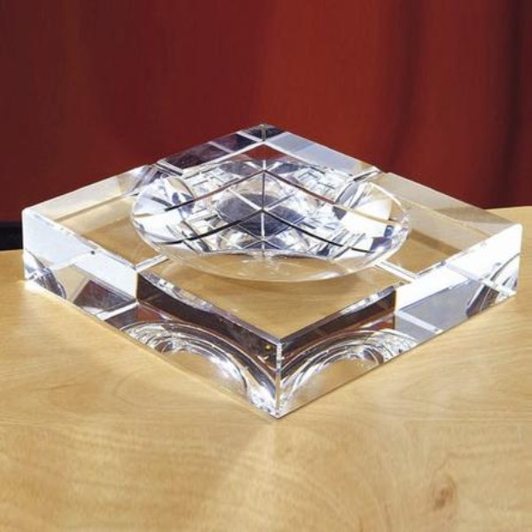 Crystal ashtray
