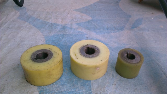 Plastic rollers
