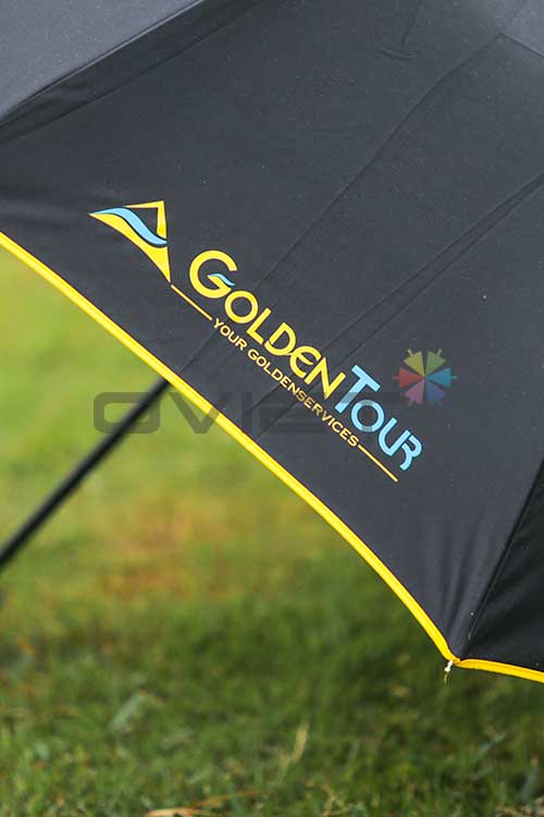 Advertising umbrella