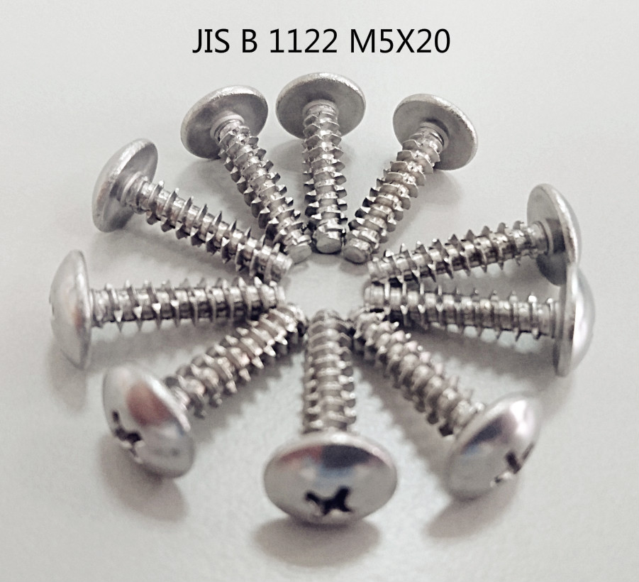 Nuts and screws of various types