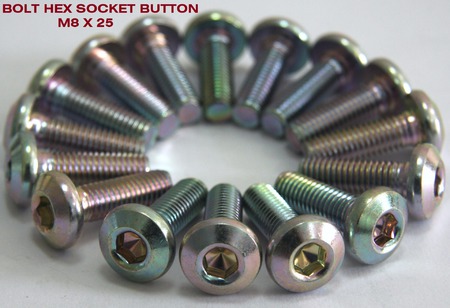 Nuts and screws of various types