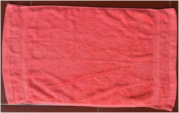 Thin cotton towel