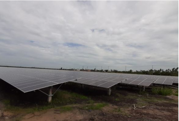 Solar Panel Mounting Structure