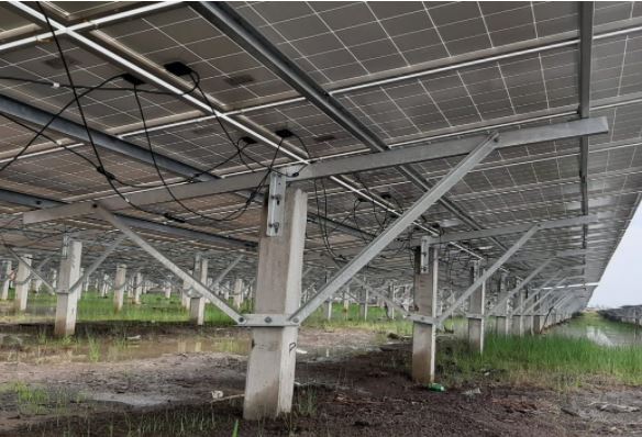 Solar Panel Mounting Structure