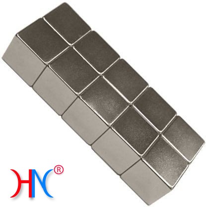 Block-shaped rare earth magnets (NdFeB)