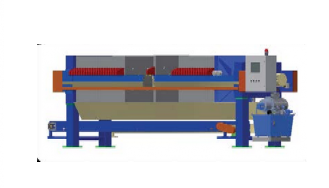 Sludge dewatering machine