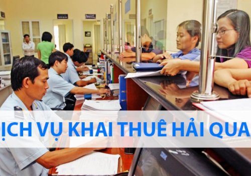 Customs declaration service