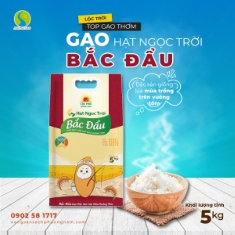 Hat Ngoc Troi Bac Dau rice