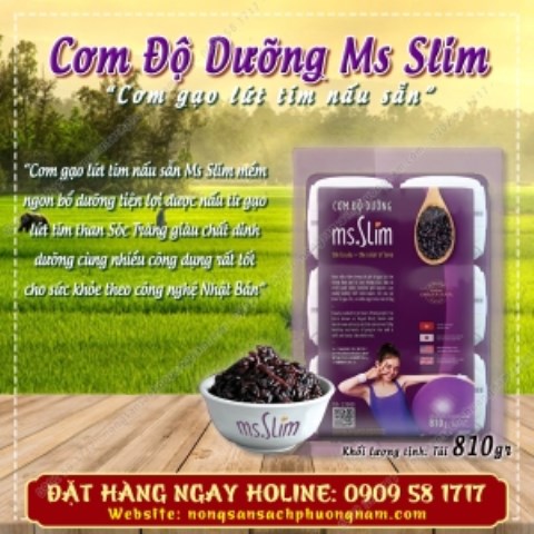 Ms Slim cooked brown rice