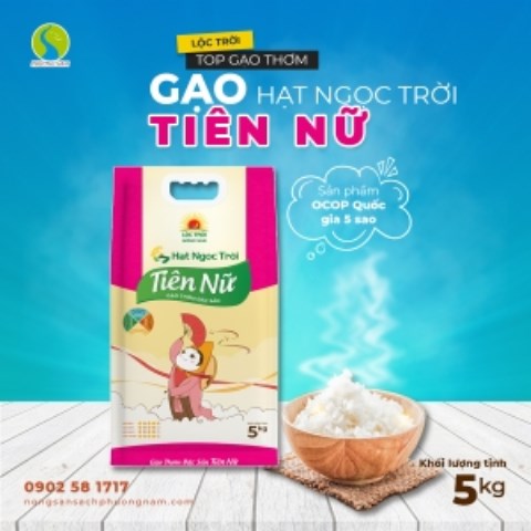 Hat Ngoc Troi Tien Nu rice