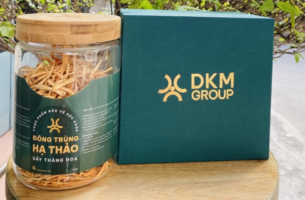 Sublimation dried cordyceps mushrooms