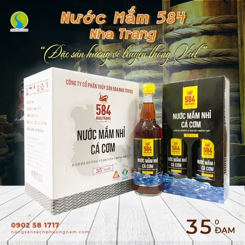 584 Nha Trang fish sauce (protein level 35)